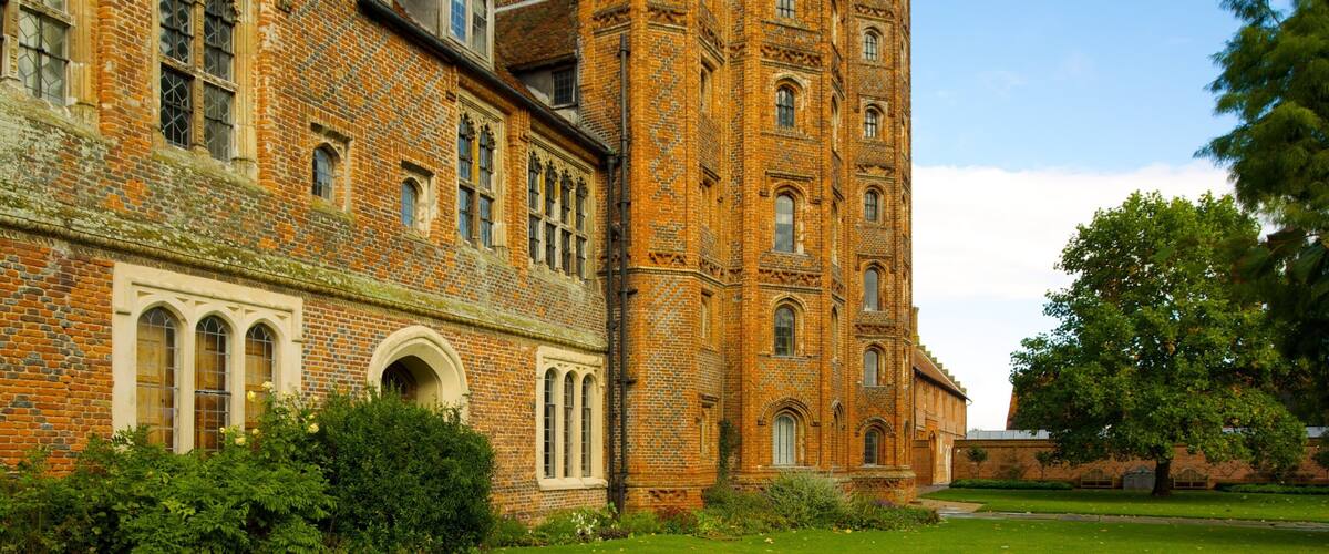 Layer Marney Tower featuring heritage architecture