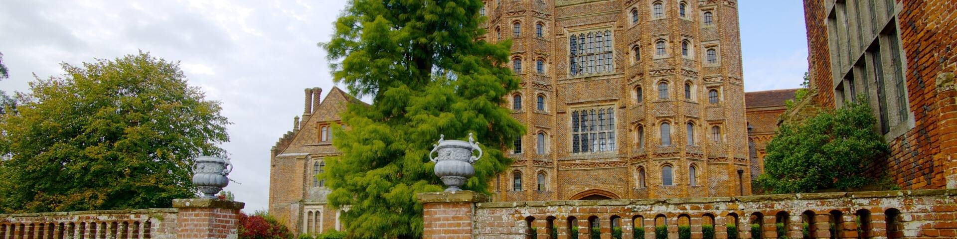 Layer Marney Tower showing heritage architecture, chateau or palace and heritage elements