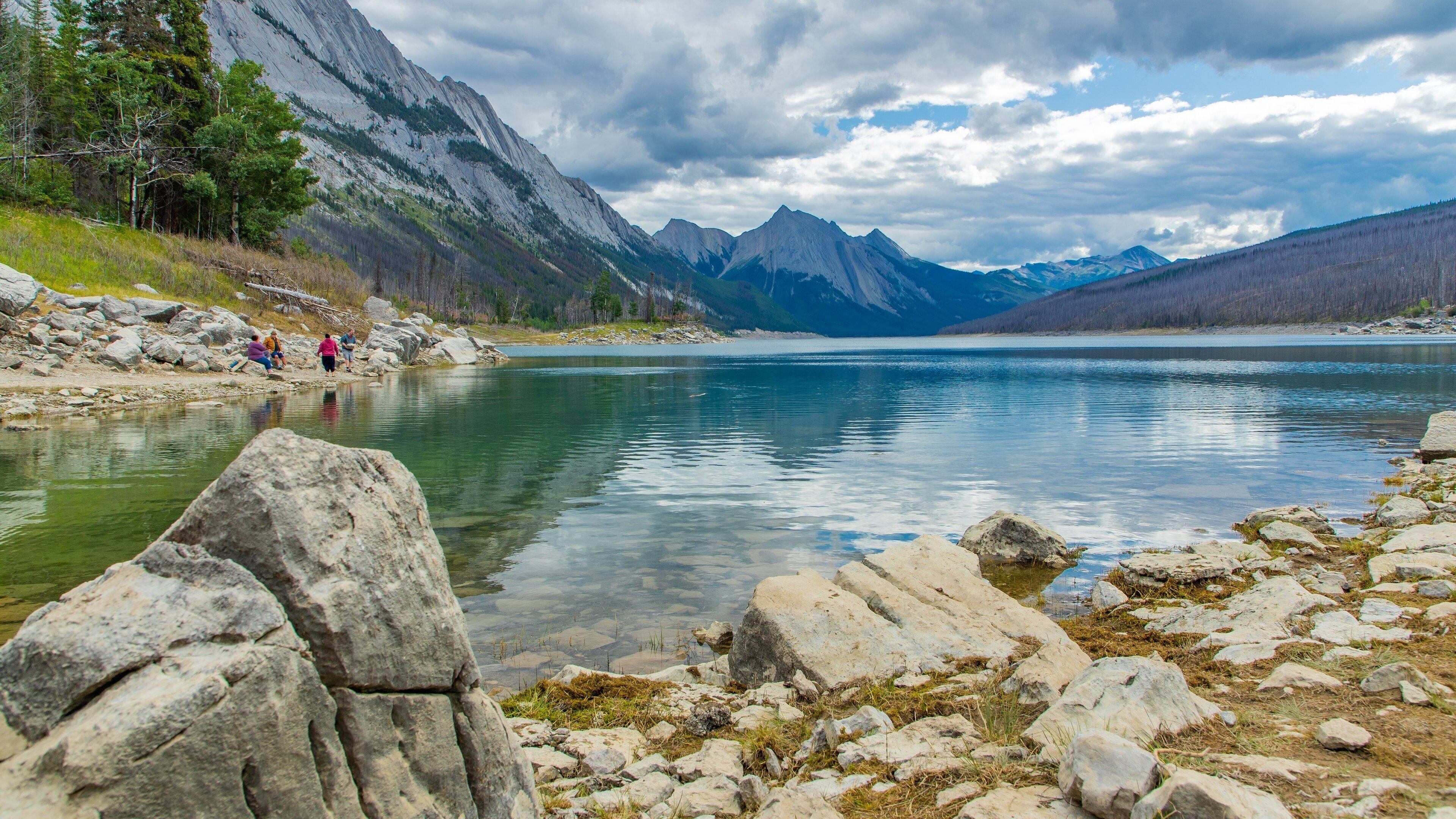 Medicine Lake featuring a lake or waterhole