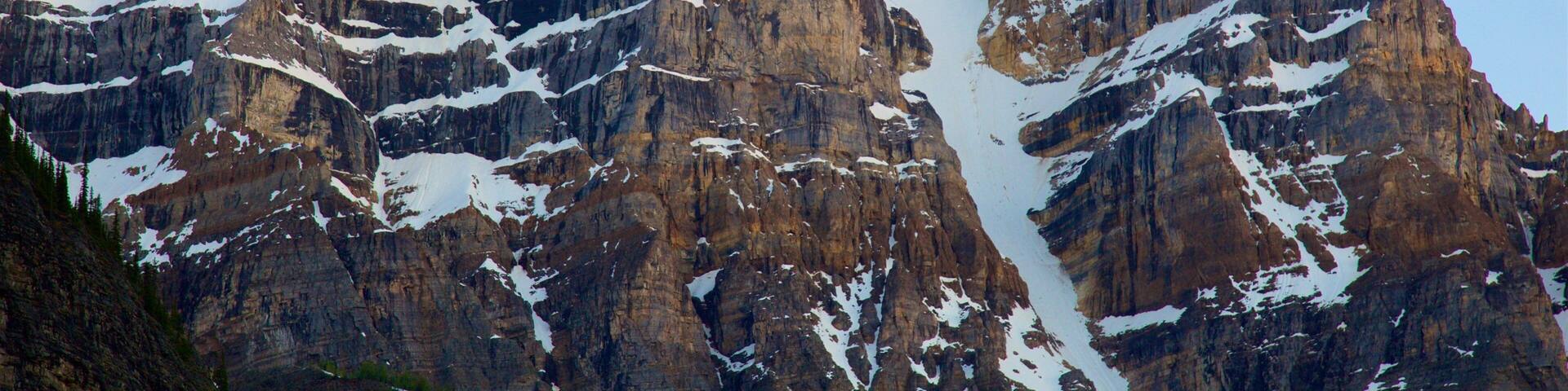 Canadian Rockies featuring snow and mountains