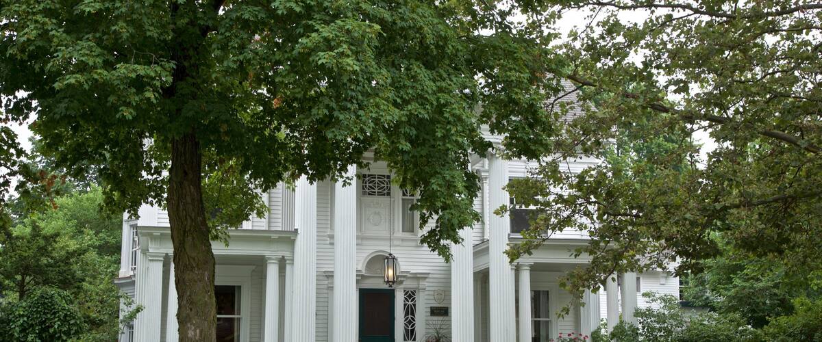 Heritage Hill Historic District which includes a house