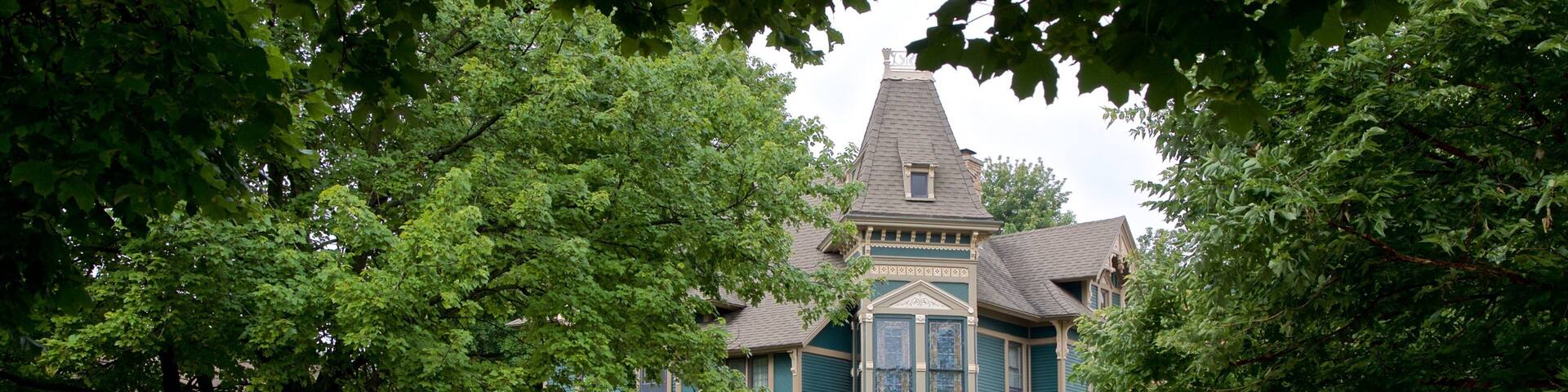 Heritage Hill Historic District which includes a house