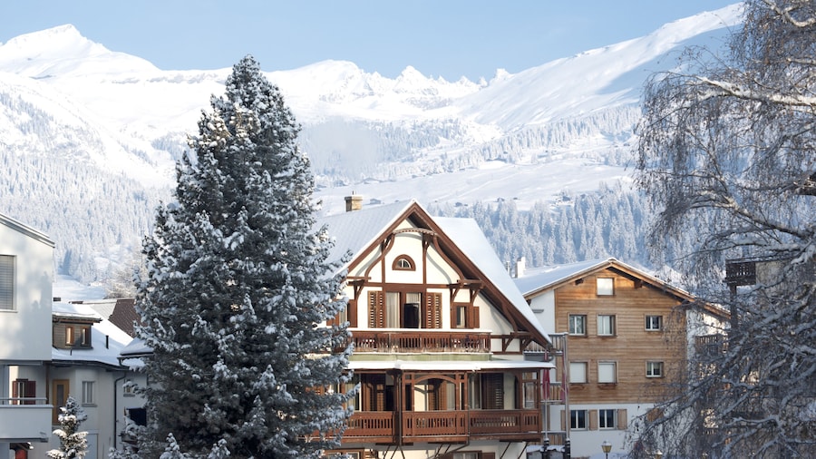 Mountain Ski Resort in Flims Switzerland