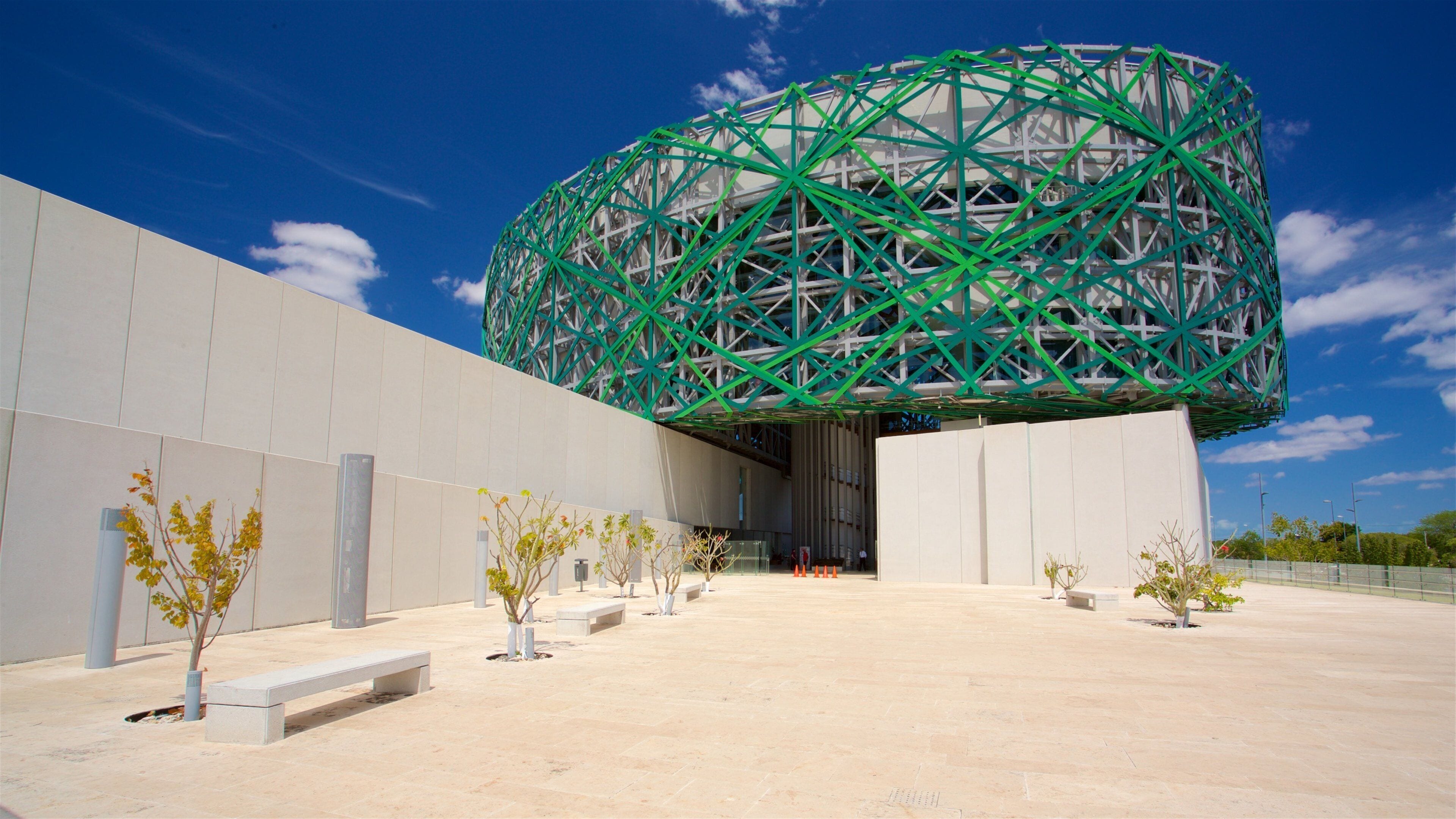 Great Museum of the Maya World featuring modern architecture