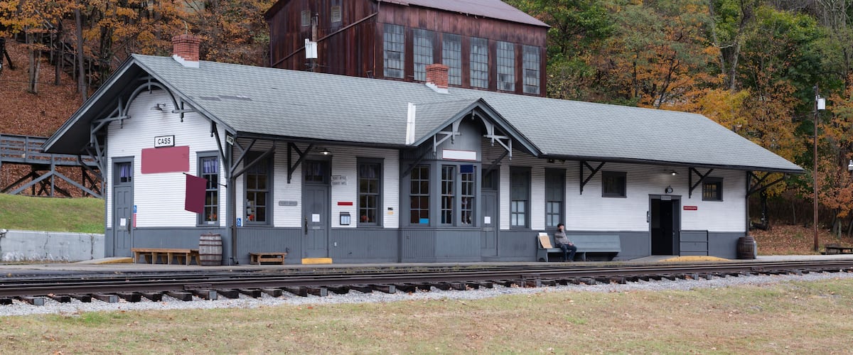 Old Railroad Depot in West Virginia