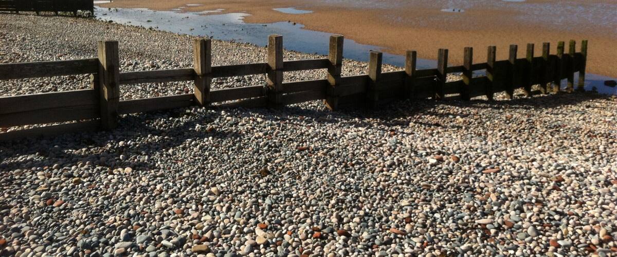 nice view out to sea from St Bees Beach England