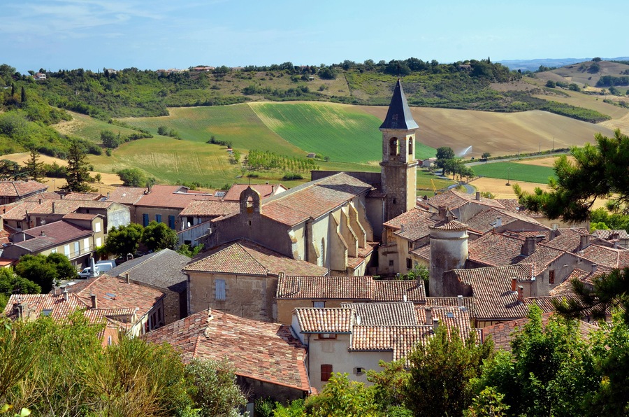 Village of Lautrec in France