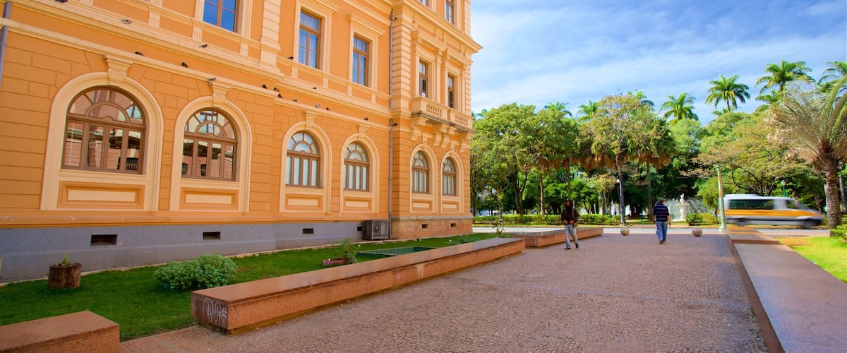 Memorial Minas Gerais Vale featuring heritage architecture and a garden