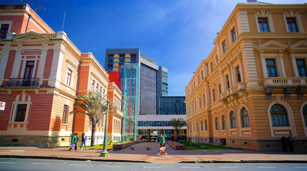 Mining Museum showing a city and heritage elements