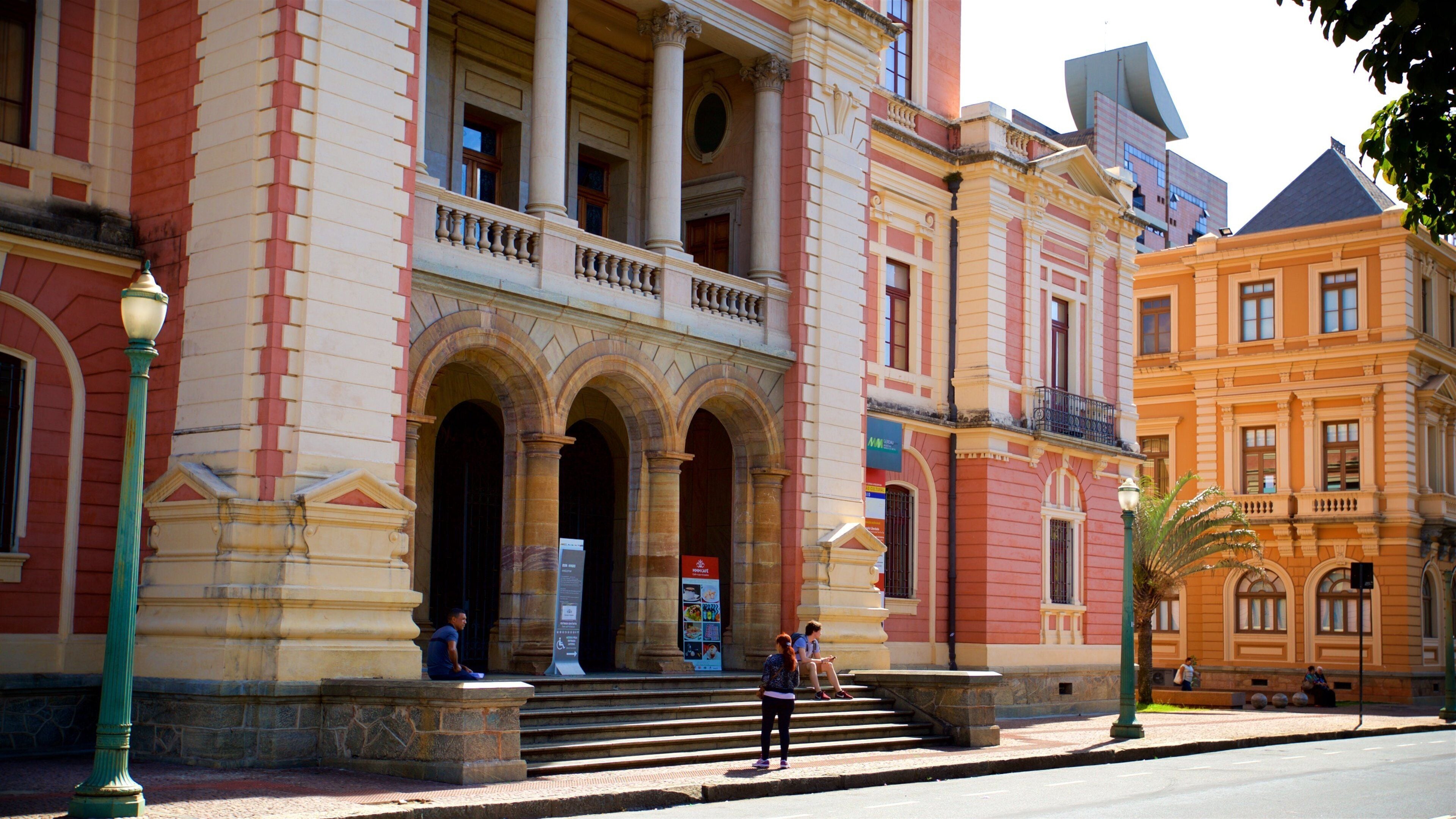 Gruvemuseet som viser historisk arkitektur