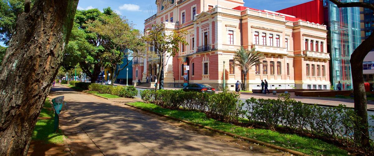 Mining Museum which includes heritage architecture