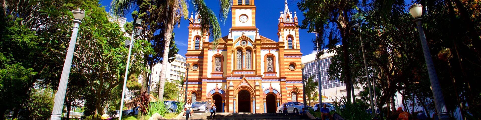 Sao Jose Church showing a church or cathedral, heritage architecture and street scenes