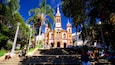 Sao Jose Church showing heritage architecture, a church or cathedral and street scenes
