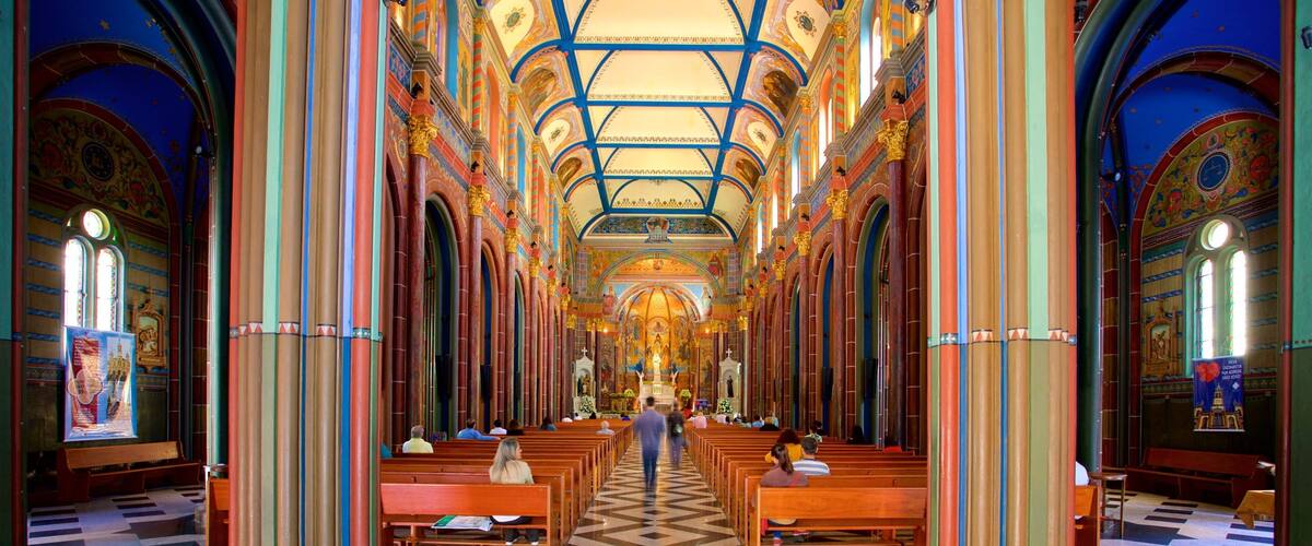 Sao Jose Church featuring heritage elements, interior views and a church or cathedral