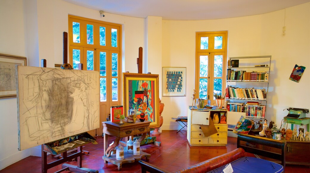 ミュージアム イニマ ポーラ フィーチャー 屋内の眺め と アート