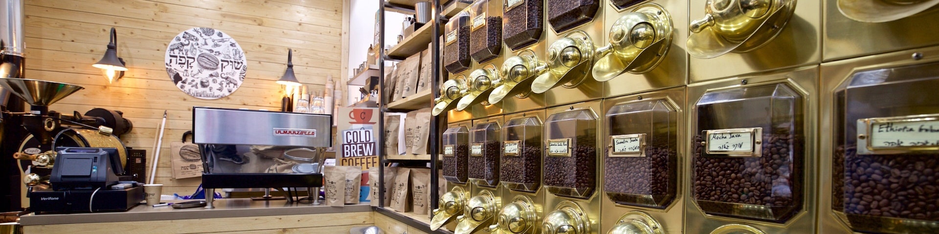 Old City which includes interior views and cafe scenes