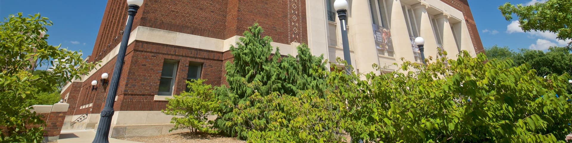 Hill Auditorium which includes heritage elements
