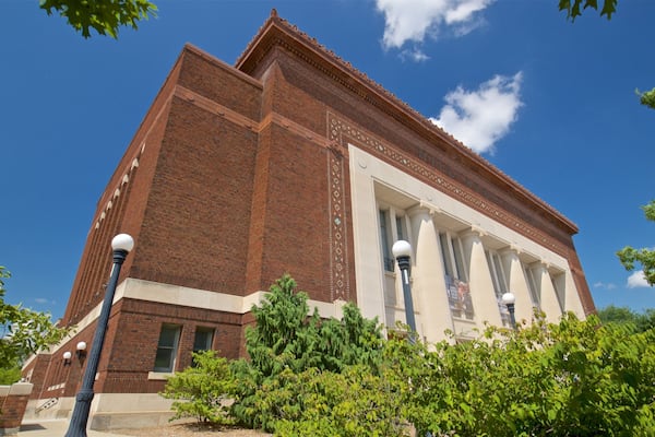 Hill Auditorium mettant en vedette patrimoine historique
