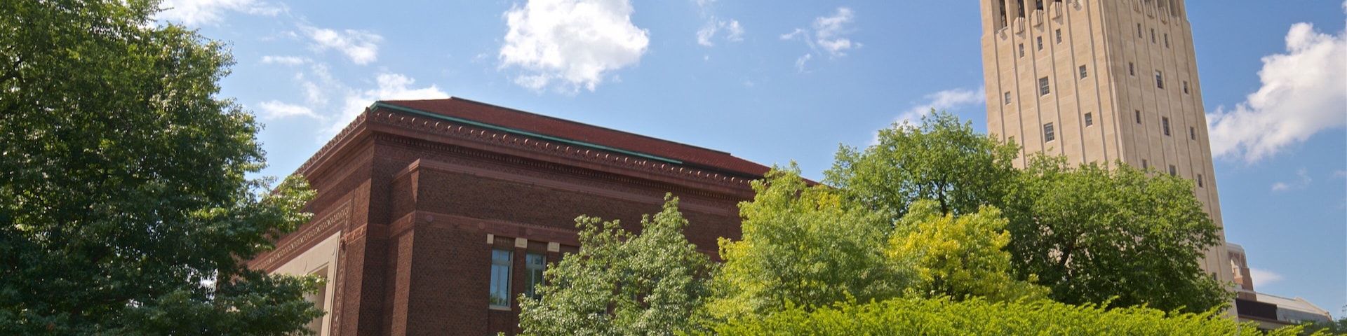 Hill Auditorium showing heritage elements