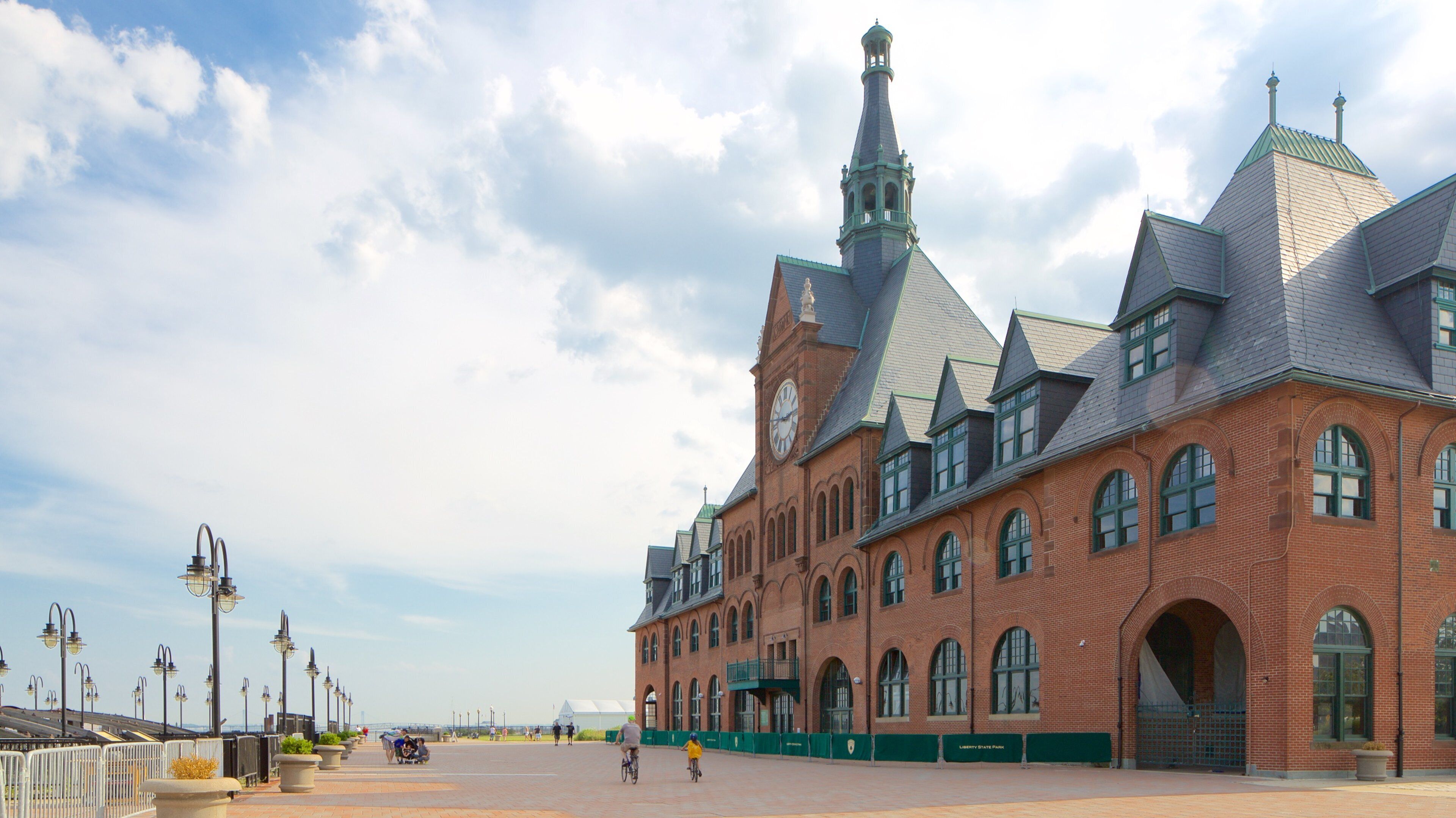 Central Railroad of New Jersey Terminal showing heritage architecture