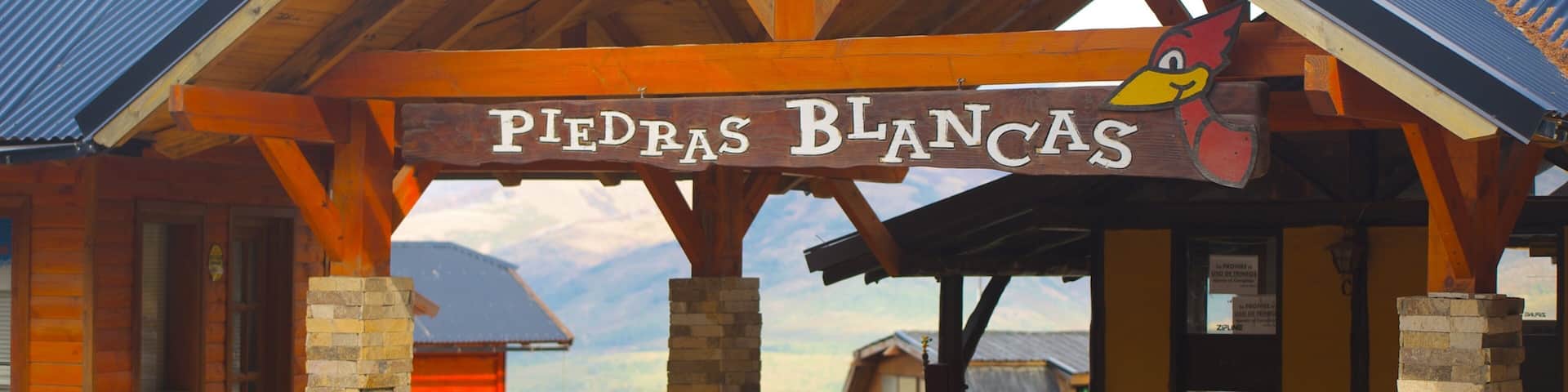 Piedras Blancas showing signage