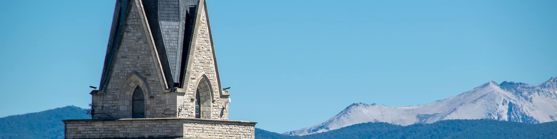 The cathedral of our lady of nahuel huapi, san carlos de bariloche, argentina