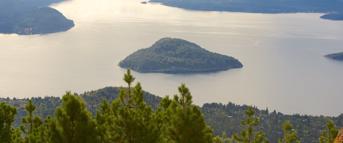 Cerro Otto welches beinhaltet See oder Wasserstelle, ruhige Szenerie und Landschaften