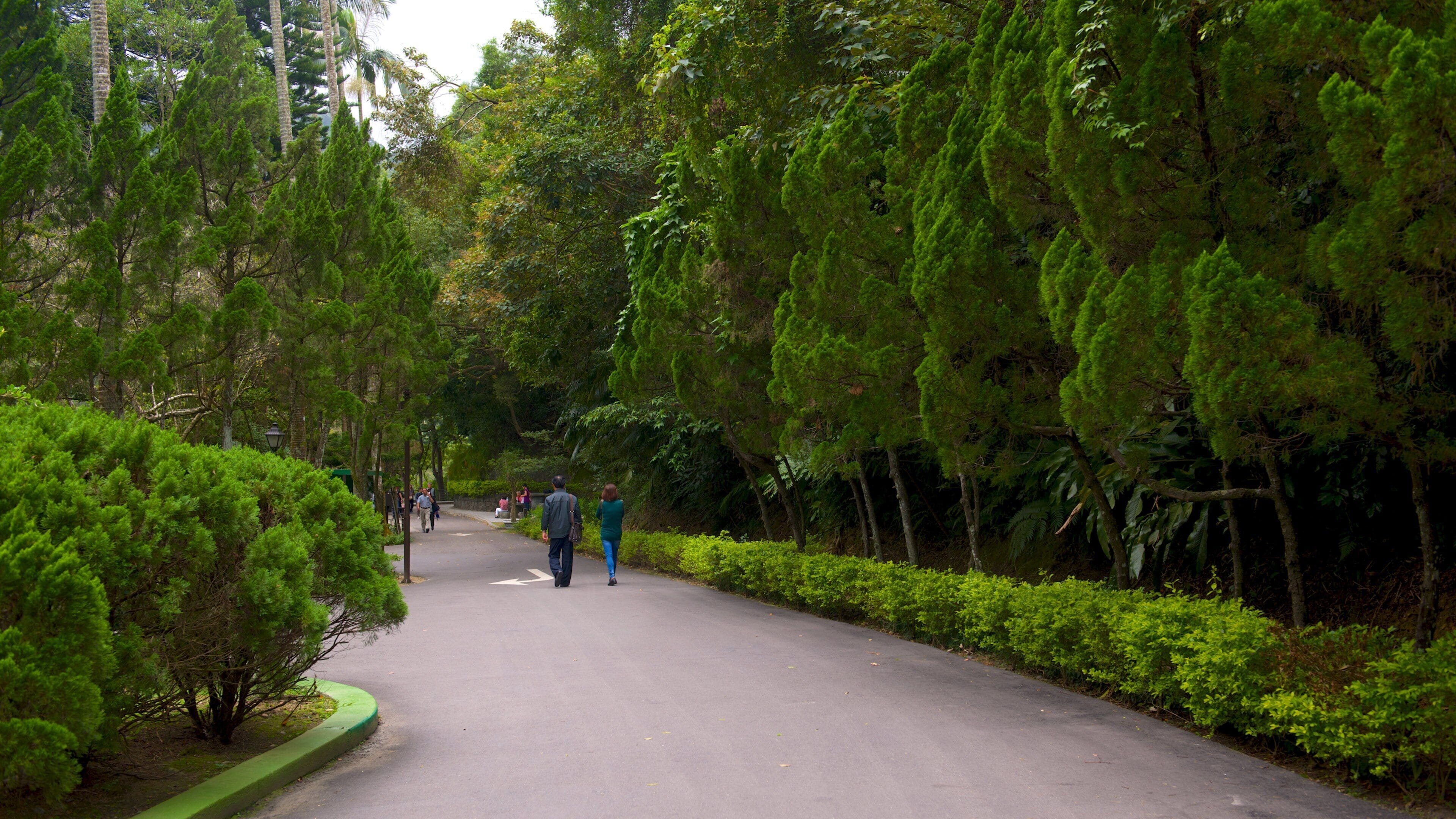 Mausoleo de Cihu y Cihu mostrando un parque