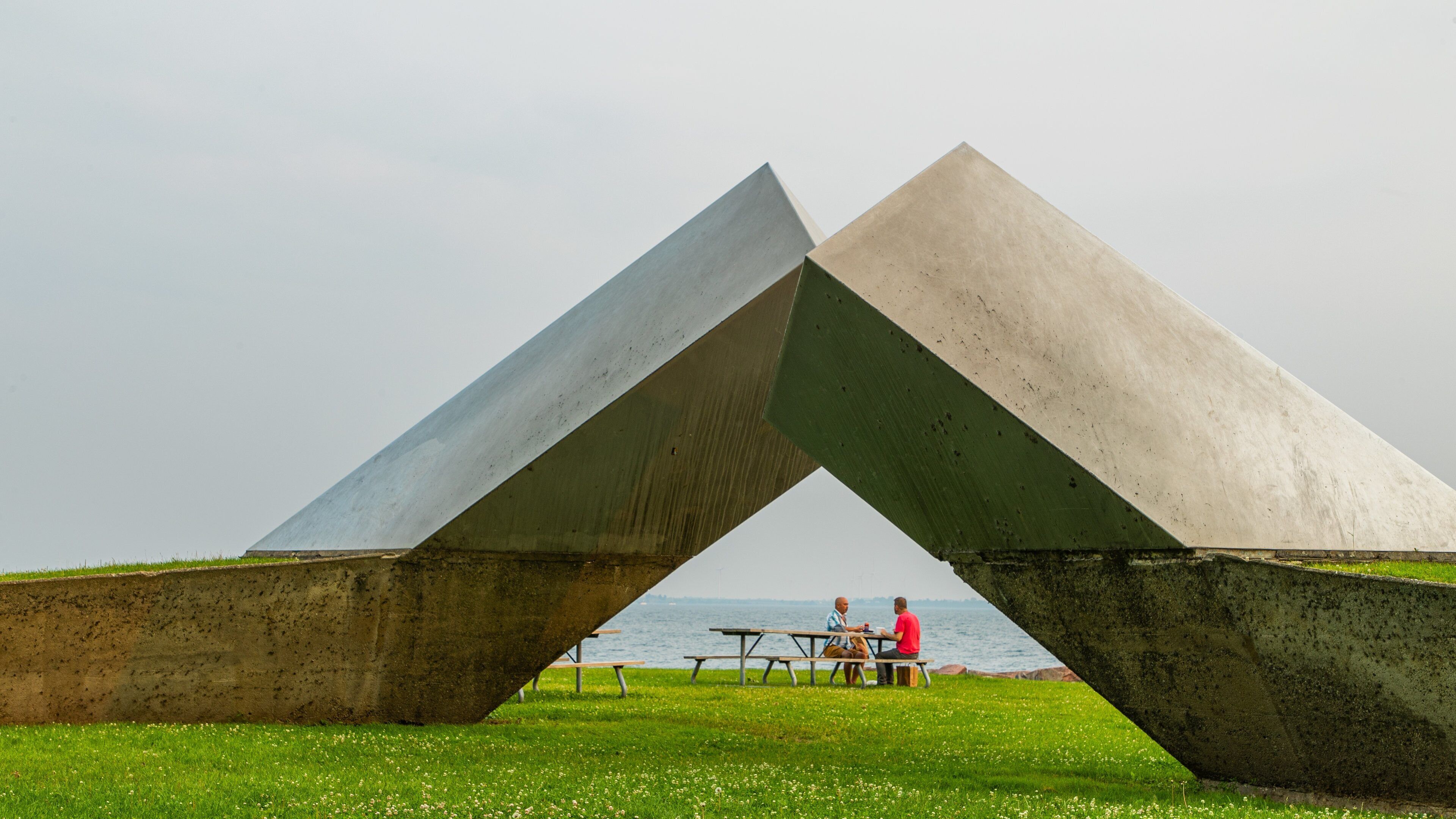 Kingston Waterfront which includes a park and outdoor art as well as a couple