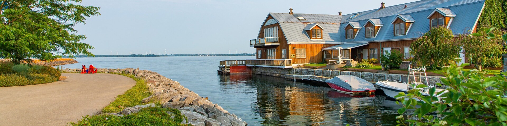 Kingston Waterfront featuring a bay or harbor