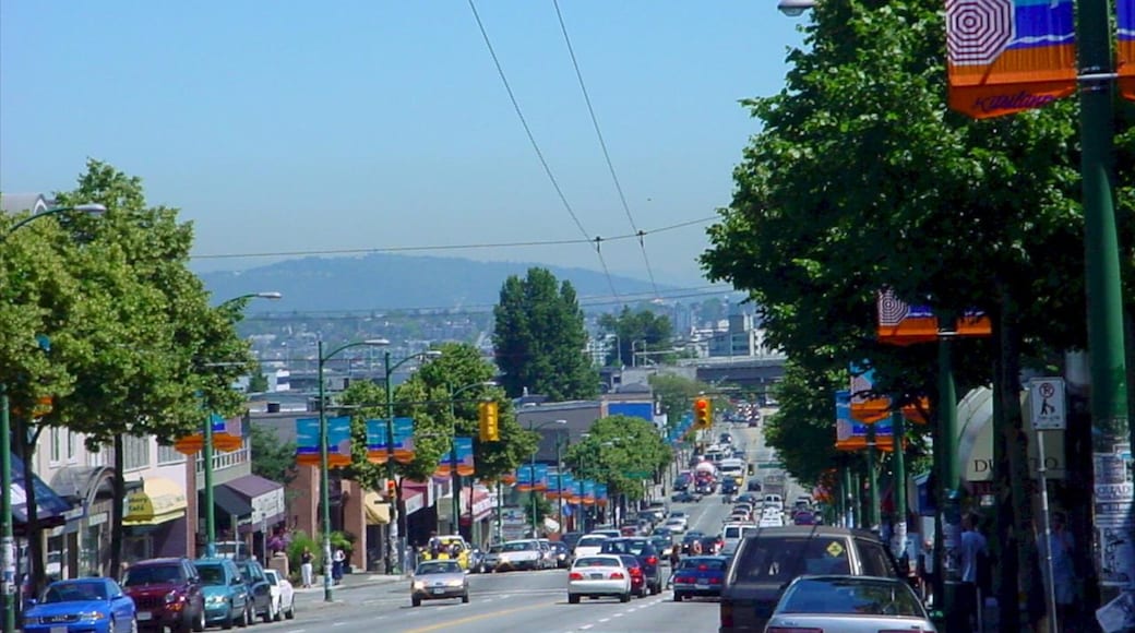 Kitsilano featuring a city and street scenes