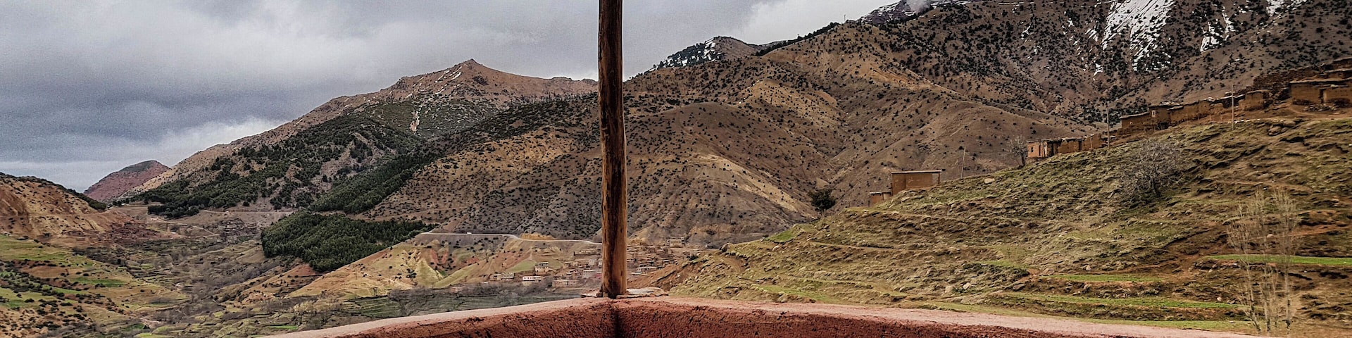 Lunch with a fantastic view of the Atlas mountains in Morocco! This was part of a Mountain tour we picked up for a very reasonable price!
#trovember