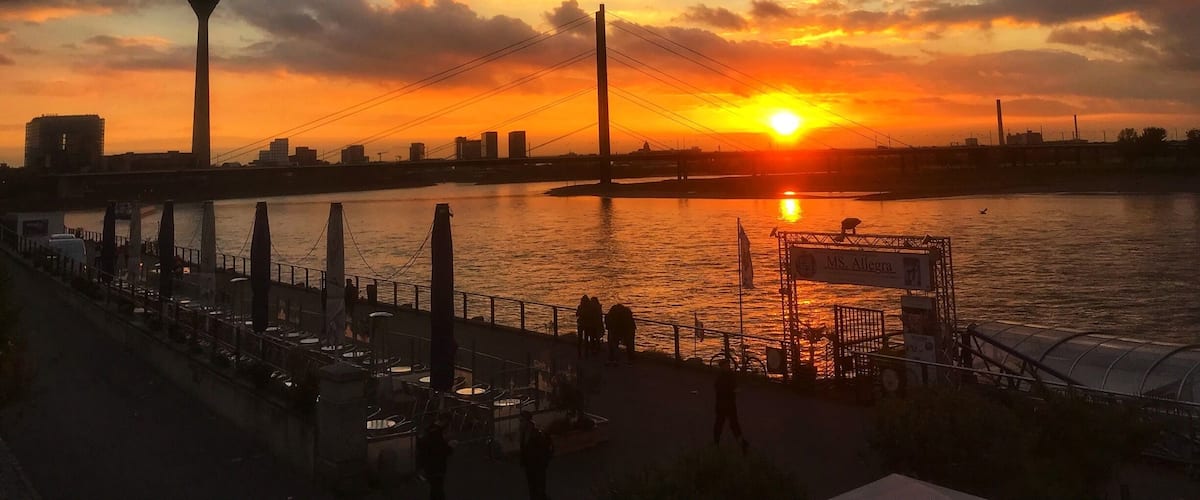Banks of the Rhine. Shot on an iPhone (all I had on me)