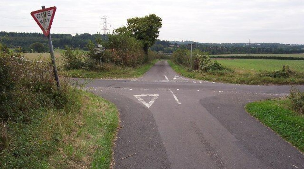 Crossroads. on Newbarn Down.