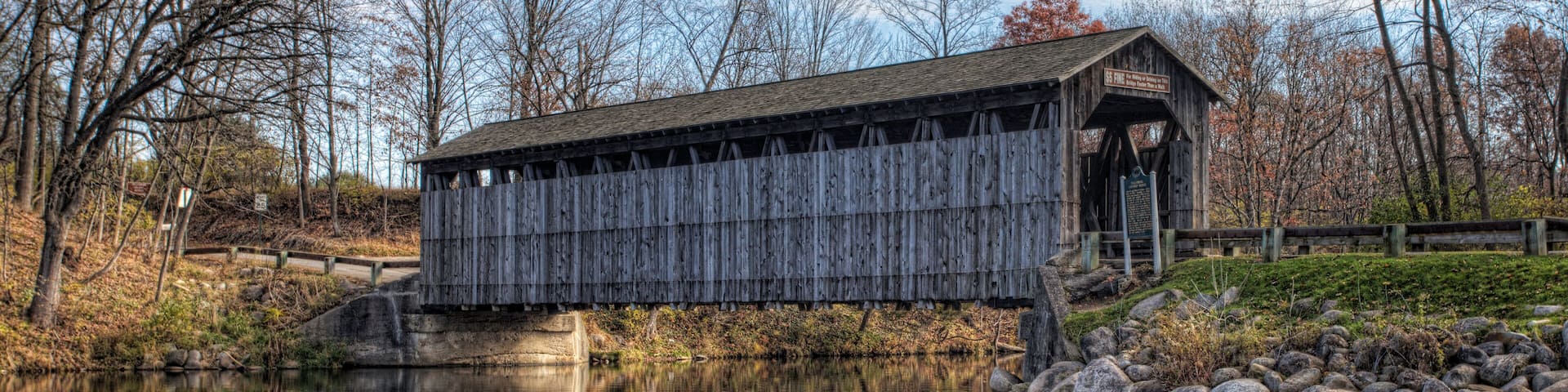 Fallasburg Covered Bridge in Michigan