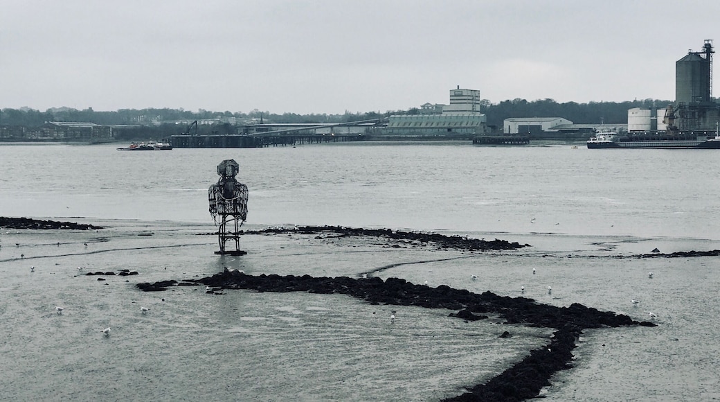 'The Diver: Regeneration'
Artist:John Kaufman.
Date: 2000.
Nearest station: Rainham.
