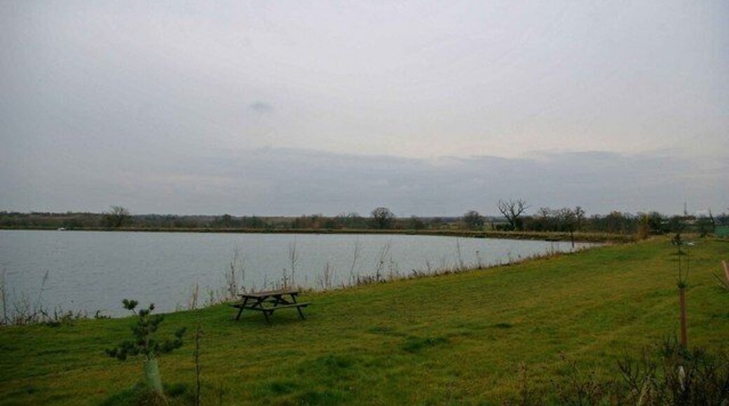 New Pond This small lake near Berwick Pond Farm is not yet marked on the Os Map. I was rather surprised to find it here as I had not noticed it before.
