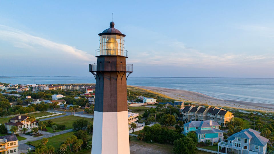 Tybee Island lighthouse in Georgia