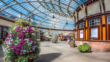 Testimony to another time in the grand history of Scotland, the Wemyss Bay Terminal stands a proud tribute to the Victorian times which inspired its construction. Built to support the thriving link between The Isle of Arran and the mainland, the terminal provides a vital conduit between rail and sea transport. Today road transport has largely taken over from rail, however devoting some time to reflection still conjures up mental images of the 1920's.