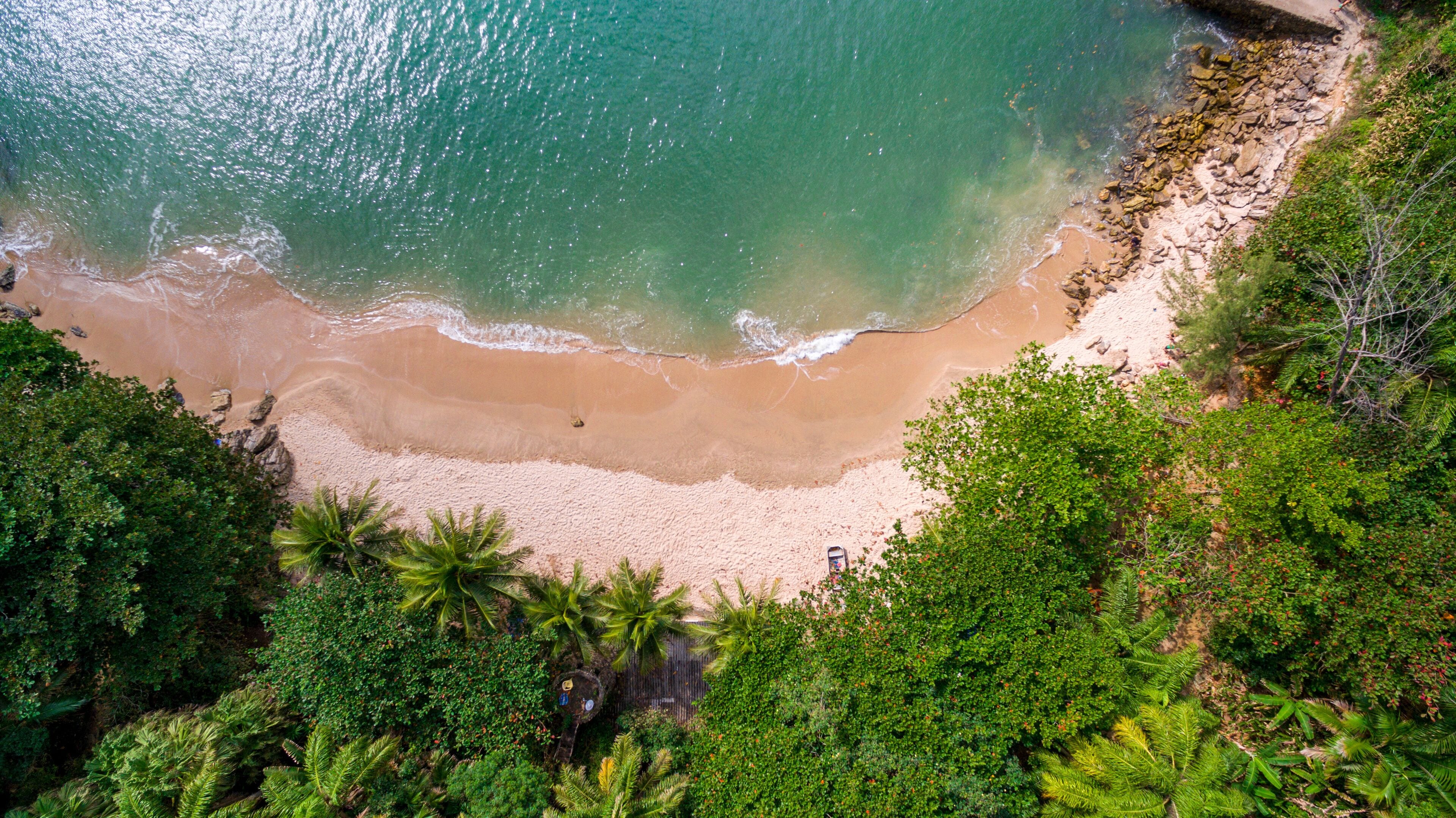 Beach of Eden - Top view 