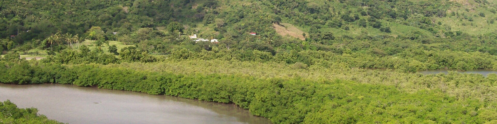 Old Providence McBean Lagoon National Park showing tranquil scenes and a river or creek
