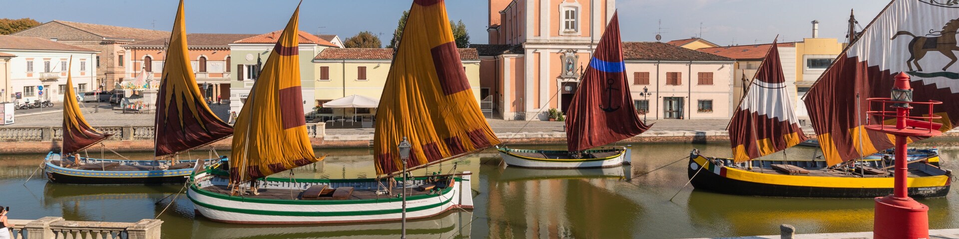 Cesenatico Maritime Museum featuring a bay or harbor