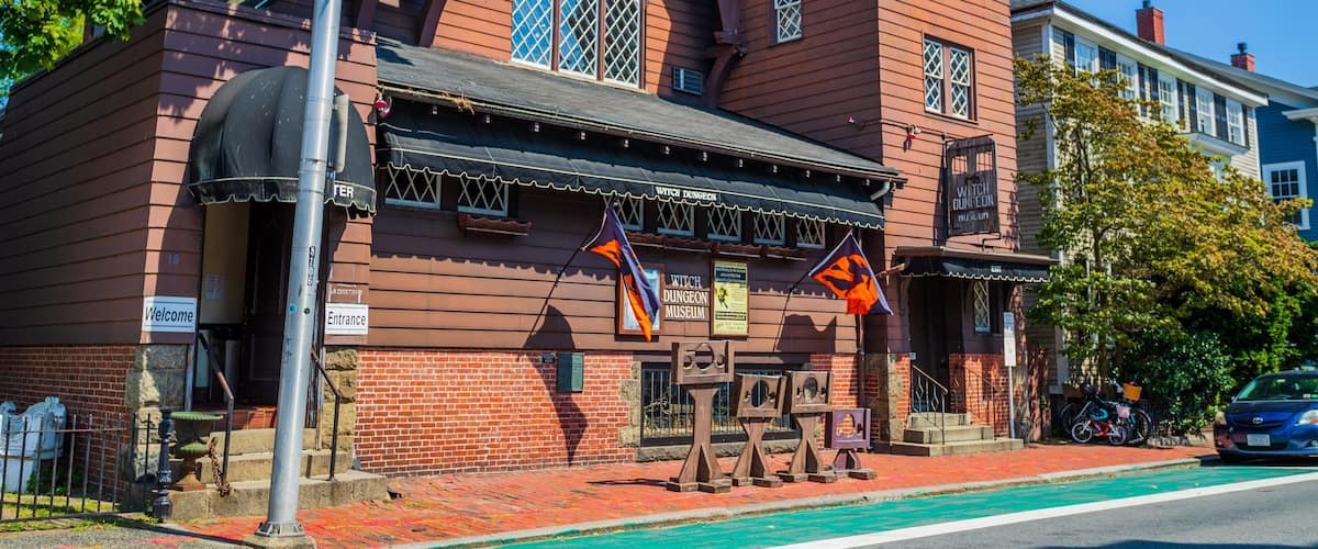 Witch Dungeon Museum showing heritage elements