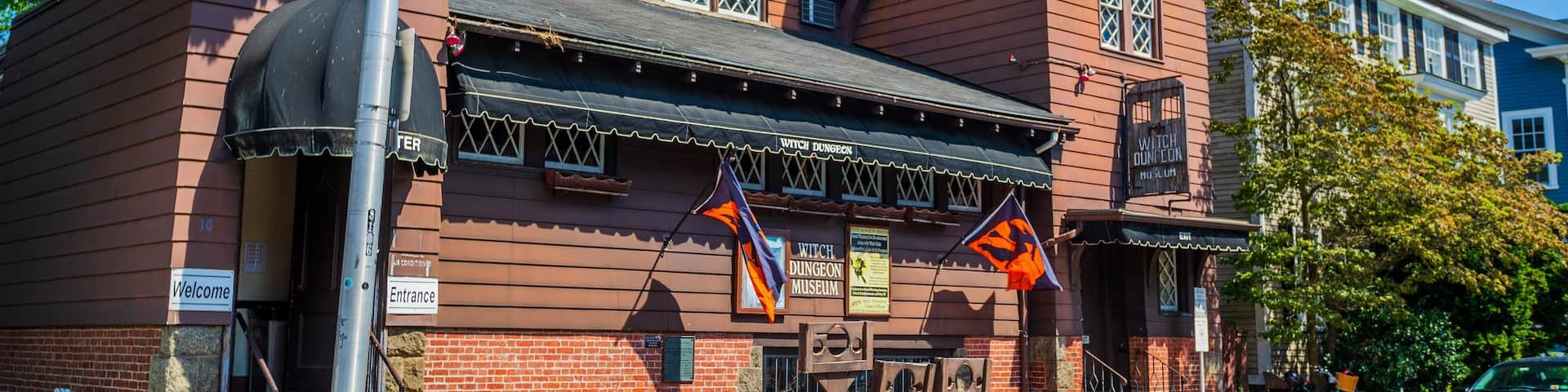 Witch Dungeon Museum showing heritage elements