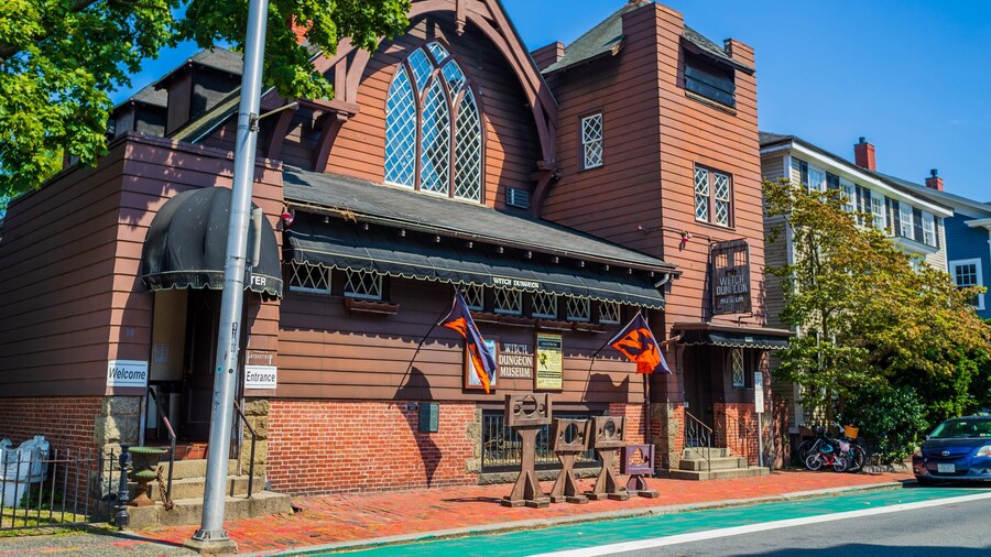 Witch Dungeon Museum showing heritage elements