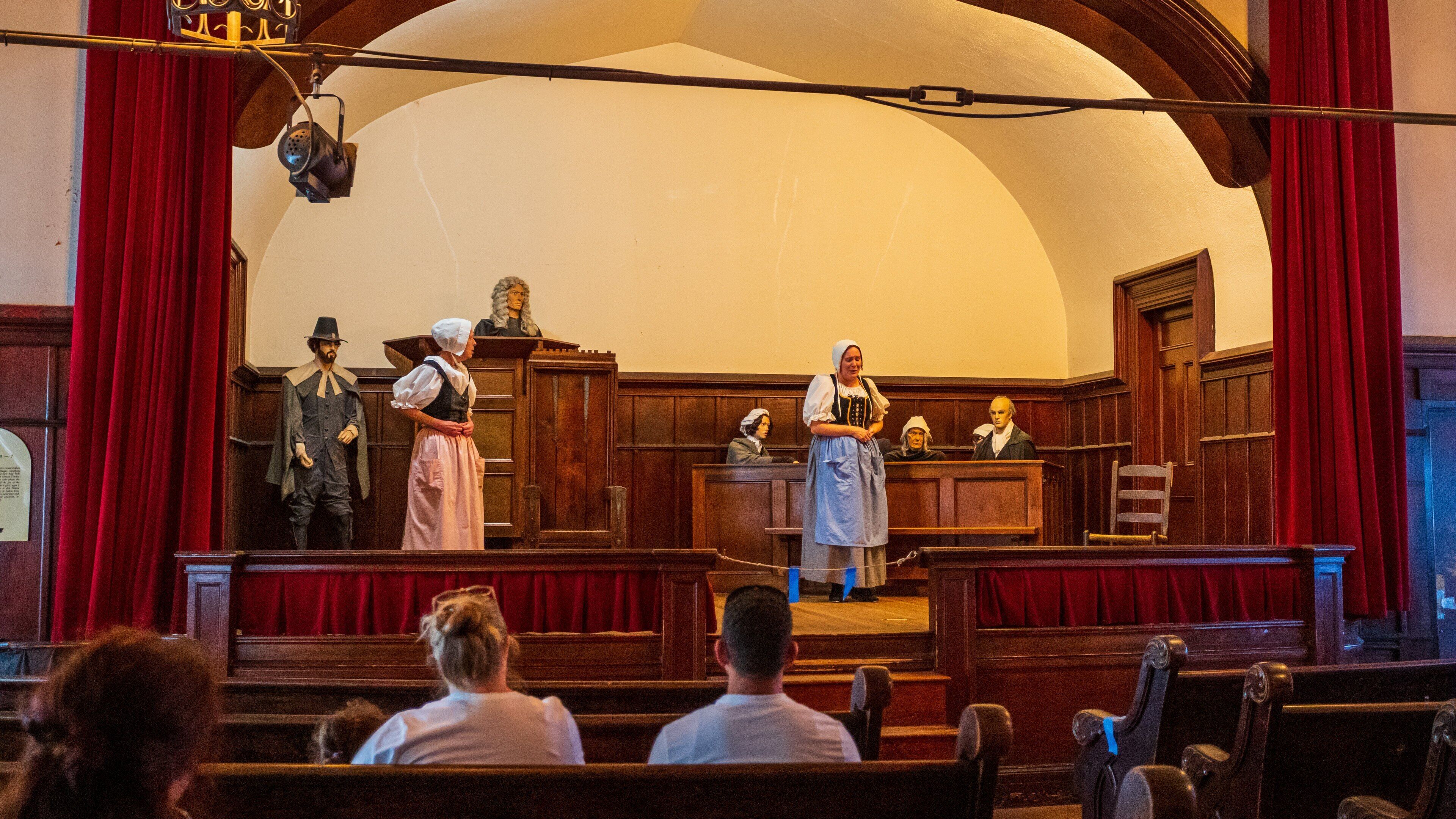 Witch Dungeon Museum showing performance art and theater scenes