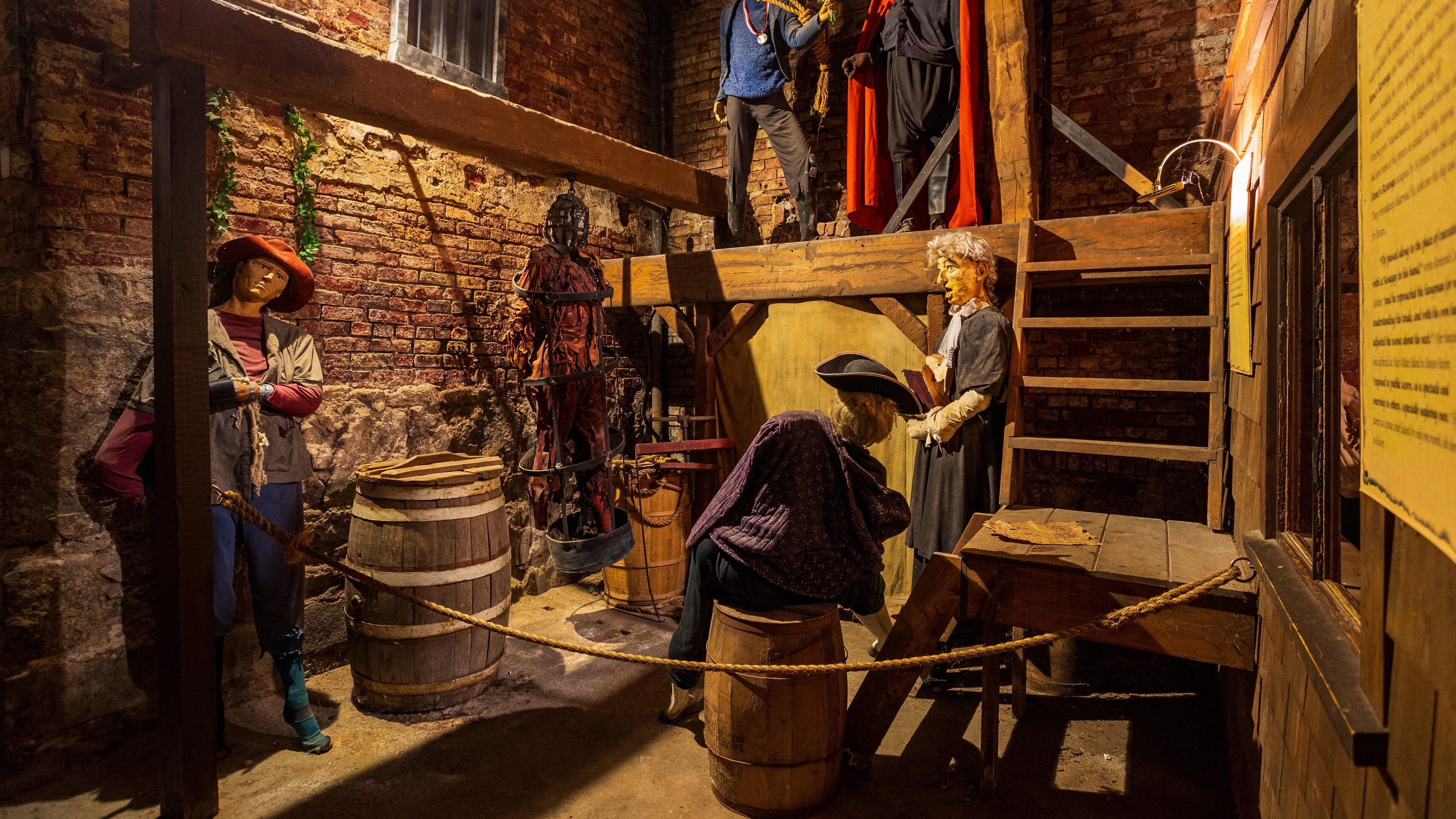 New England Pirate Museum which includes interior views