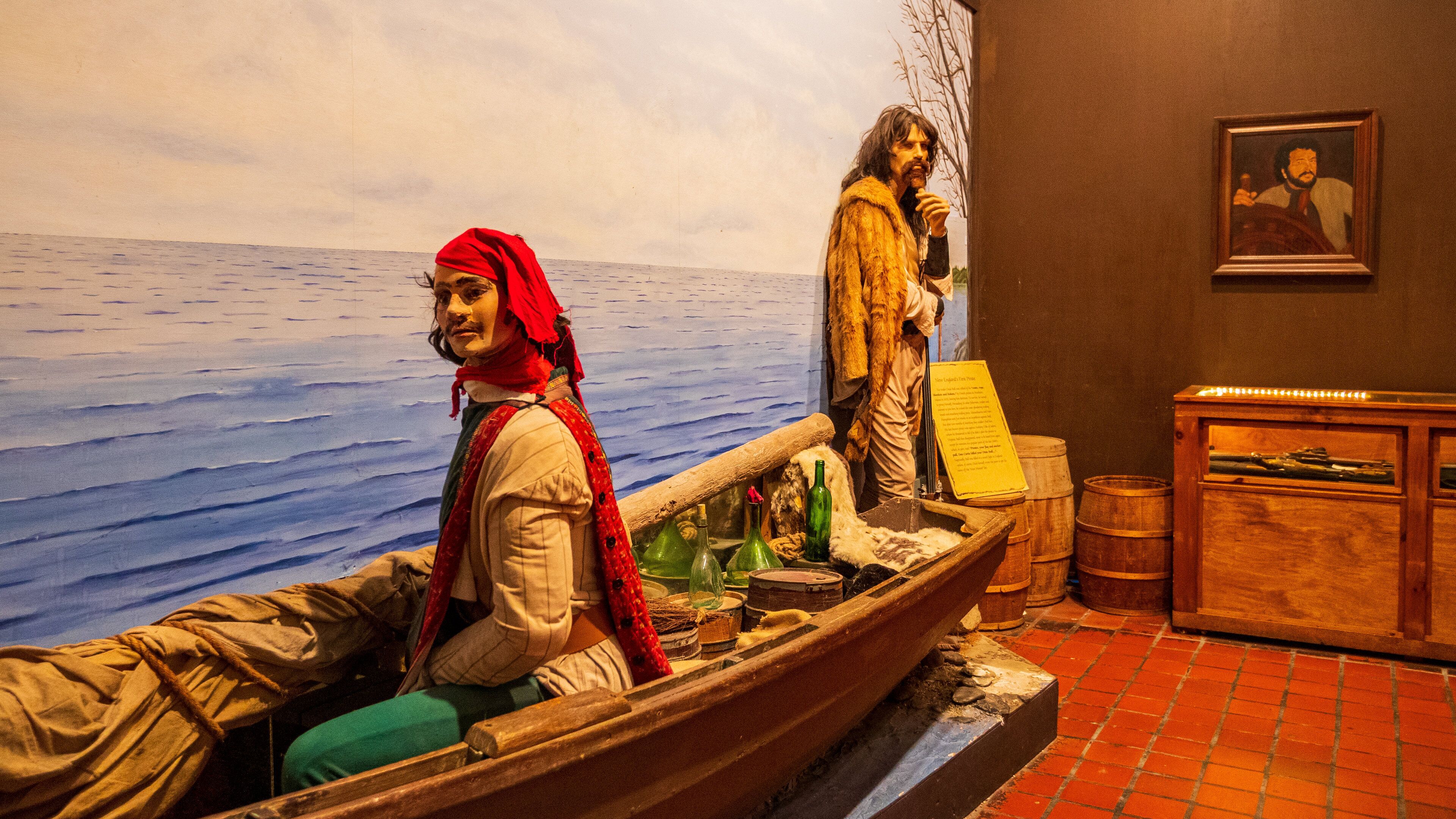 New England Pirate Museum which includes interior views