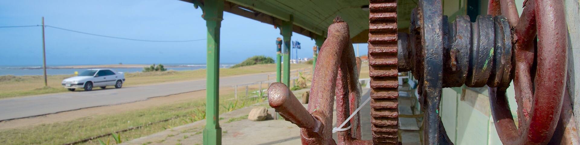 Old Train Station featuring a small town or village
