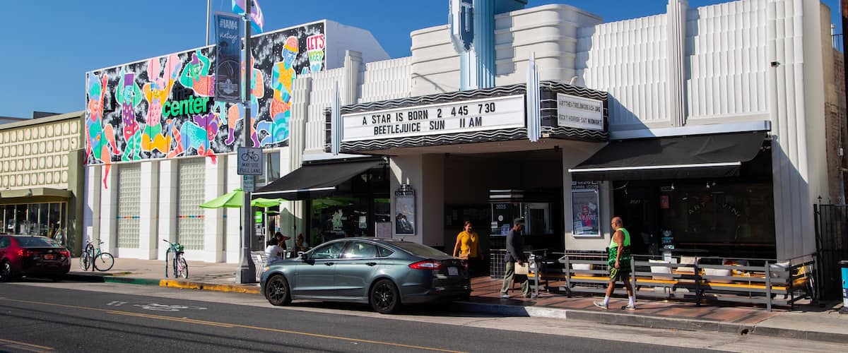 4th Street Retro Row which includes signage